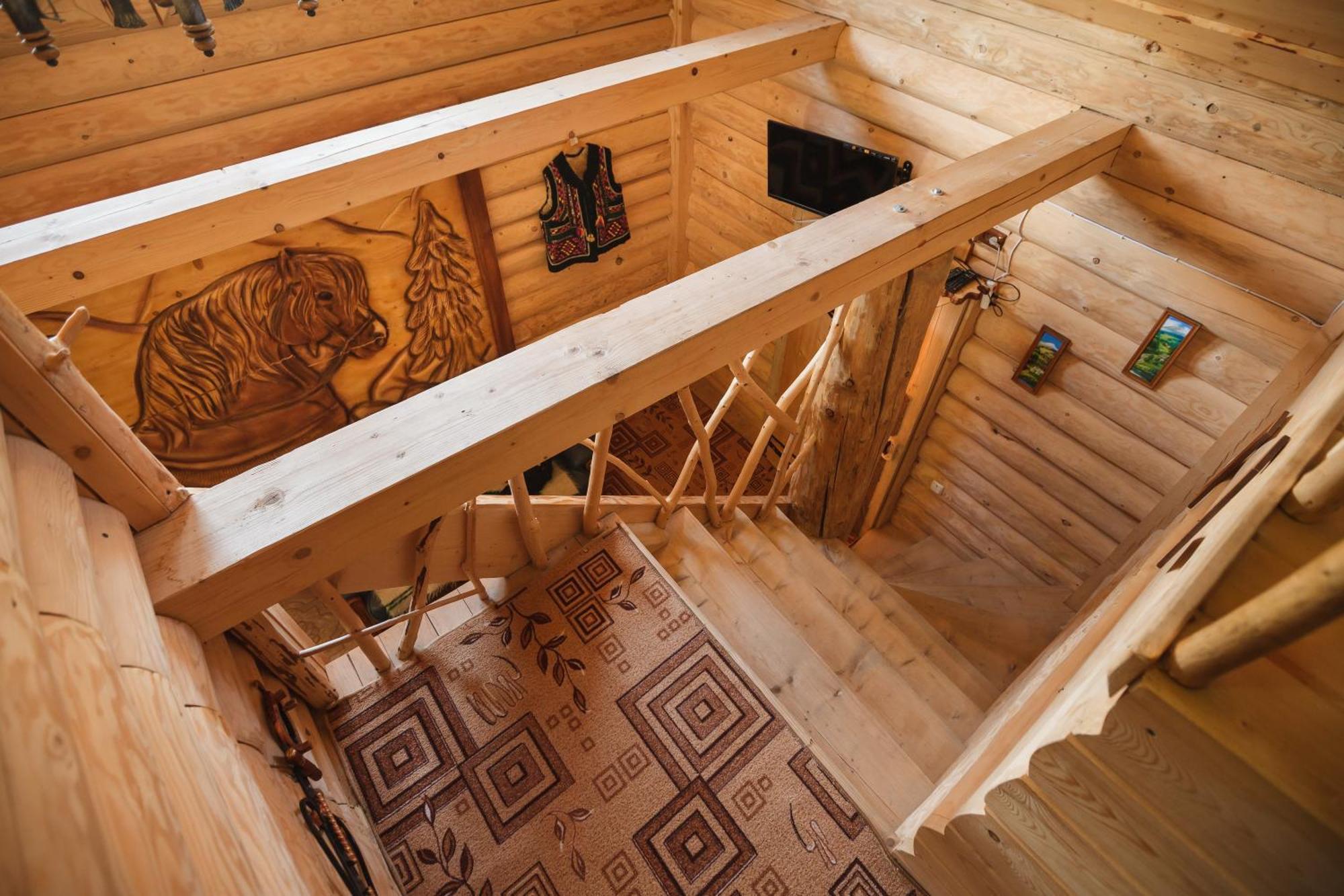 Хата Різьбяра Villa Byalobereska Rum bild